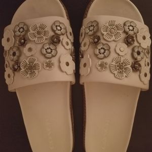 Coach embellished slide